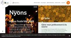 Desktop Screenshot of nyons.com